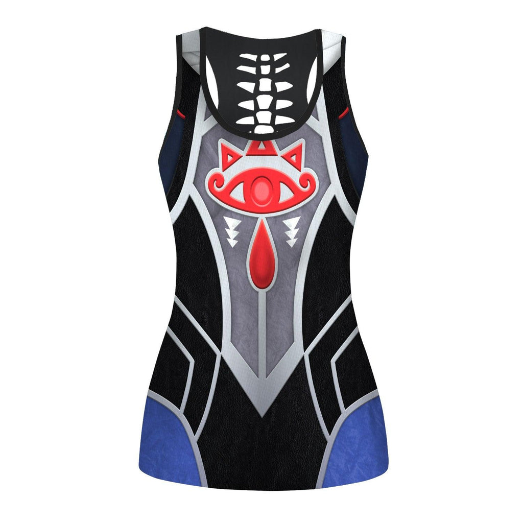 Sheik Zelda Attire Tank Tops & Leggings - OodieGang.com