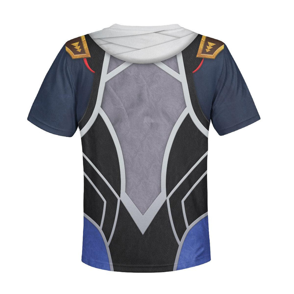 Sheik Zelda Costume Kid Tops Hoodie Sweatshirt T-Shirt - OodieGang.com