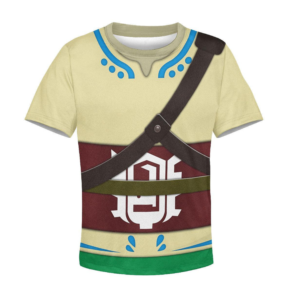 Skyloft Uniform - Skyward Sword Costume Kid Tops Hoodie Sweatshirt T-Shirt - OodieGang.com