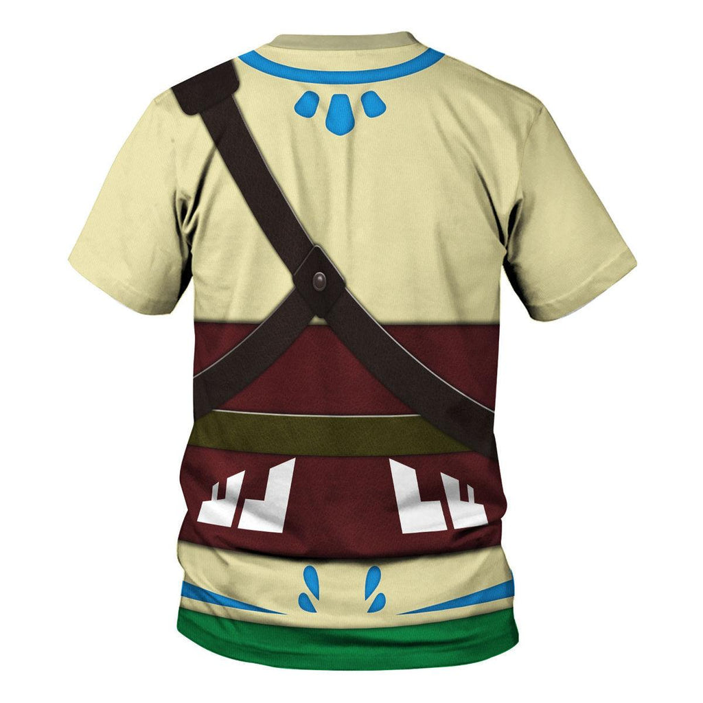 Skyloft Uniform - Skyward Sword Link Attire Unisex Hoodie Sweatshirt T-shirt Sweatpants Cosplay - OodieGang.com