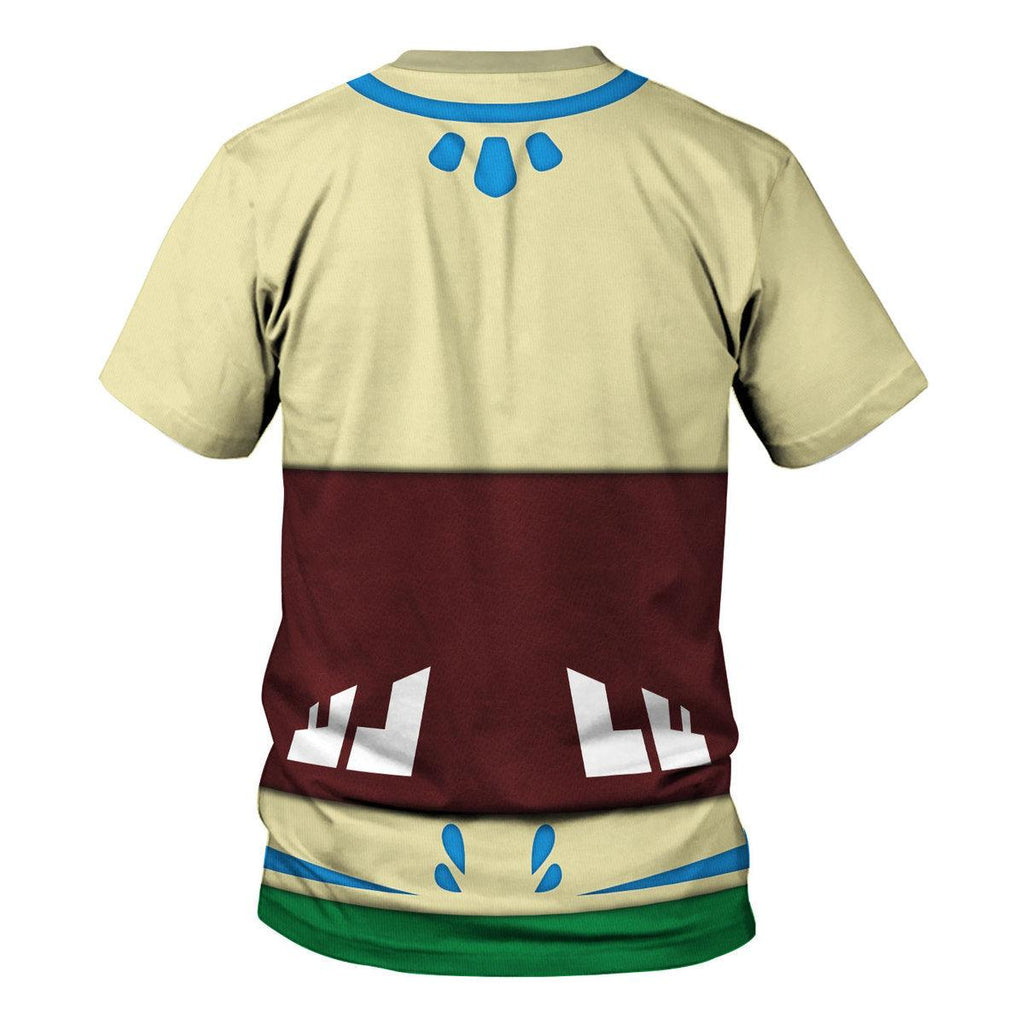 Skyloft Uniform - Skyward Sword Link New Attire Unisex Hoodie Sweatshirt T-shirt Sweatpants Cosplay - OodieGang.com