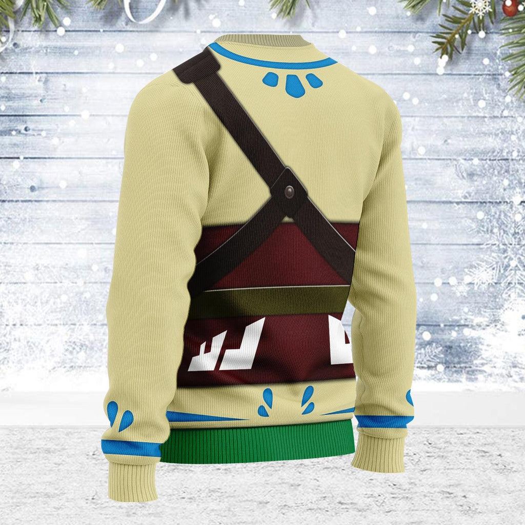 Skyloft Uniform Skyward Sword Themed Costume Unisex Christmas Wool Sweater - OodieGang.com