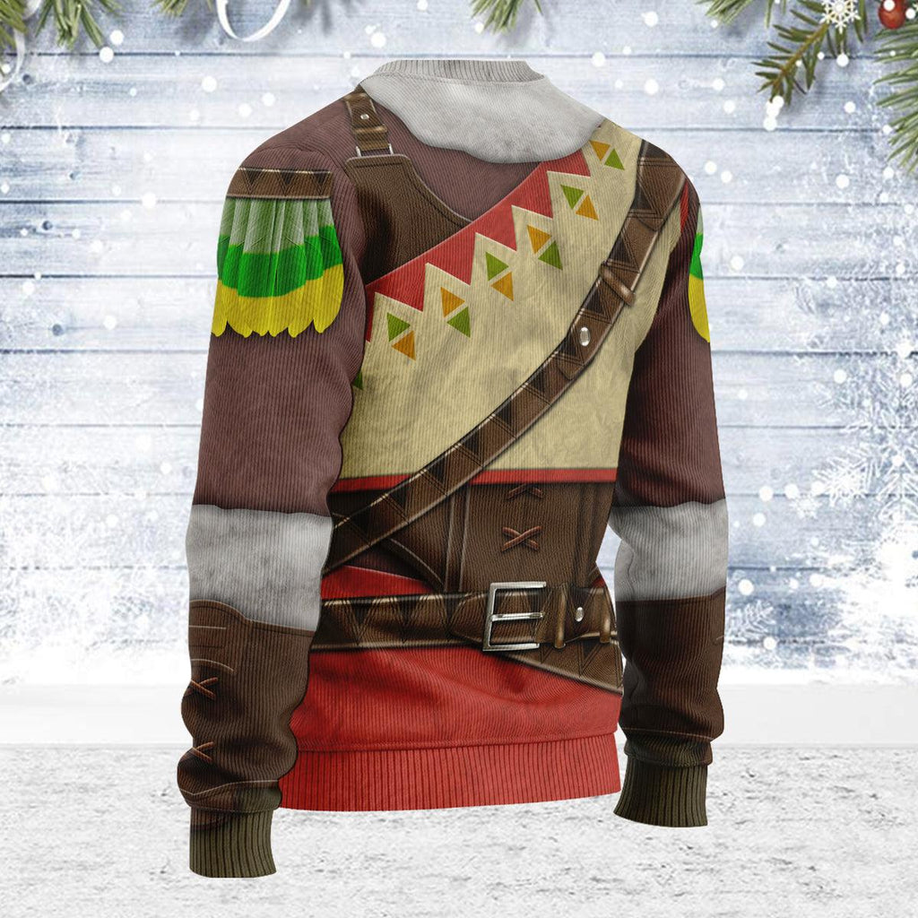 Snowquill Armor Themed Costume Unisex Christmas Wool Sweater - OodieGang.com