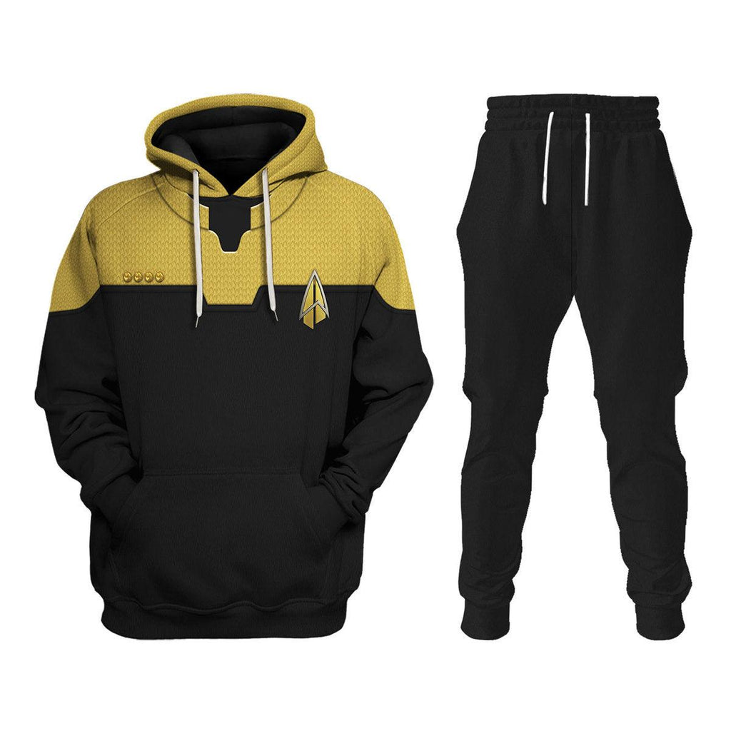 Starfleet Operations Uniform Hoodie Sweatshirt T-Shirt Sweatpants Apparel - CustomsPig.com