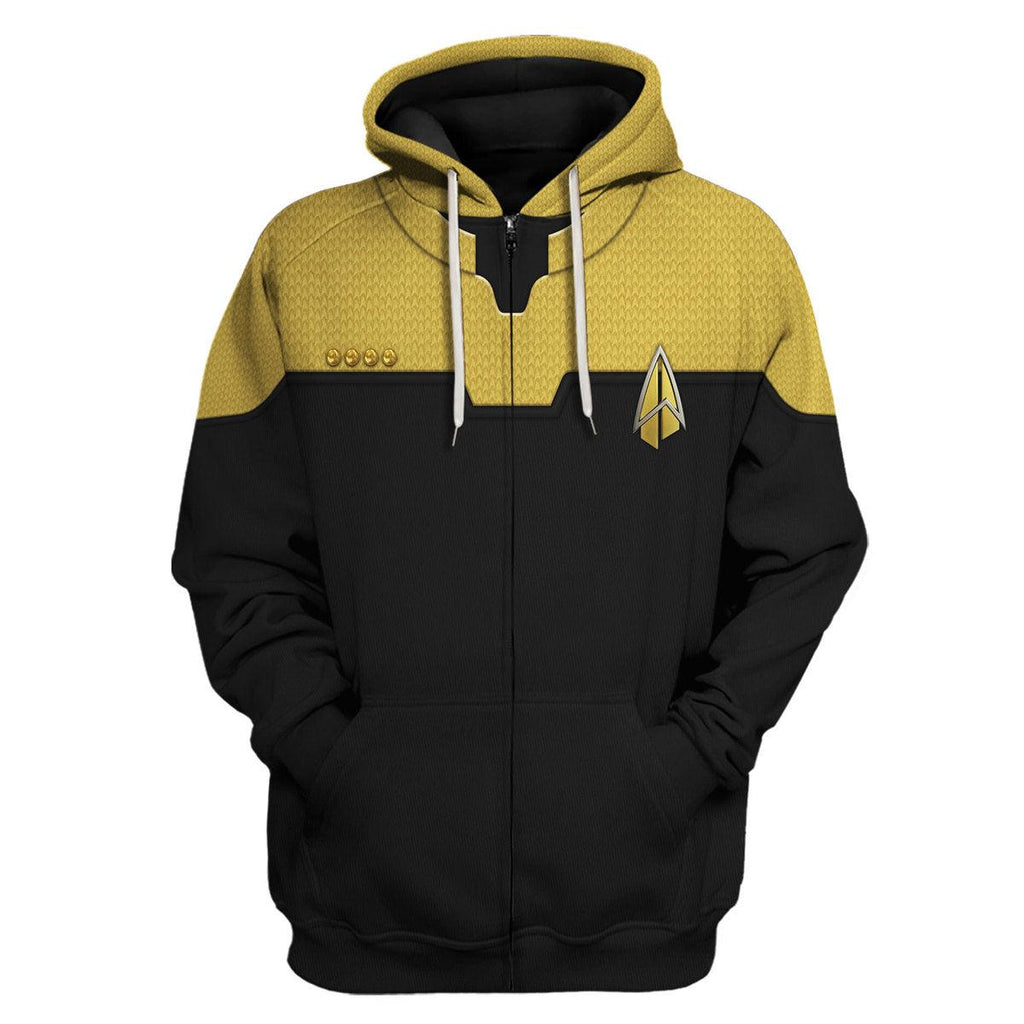 Starfleet Operations Uniform Hoodie Sweatshirt T-Shirt Sweatpants Apparel - OodieGang.com