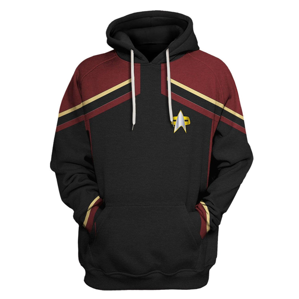 Starfleet Uniform T-shirt Hoodie Sweatpants Apparel Circa - OodieGang.com