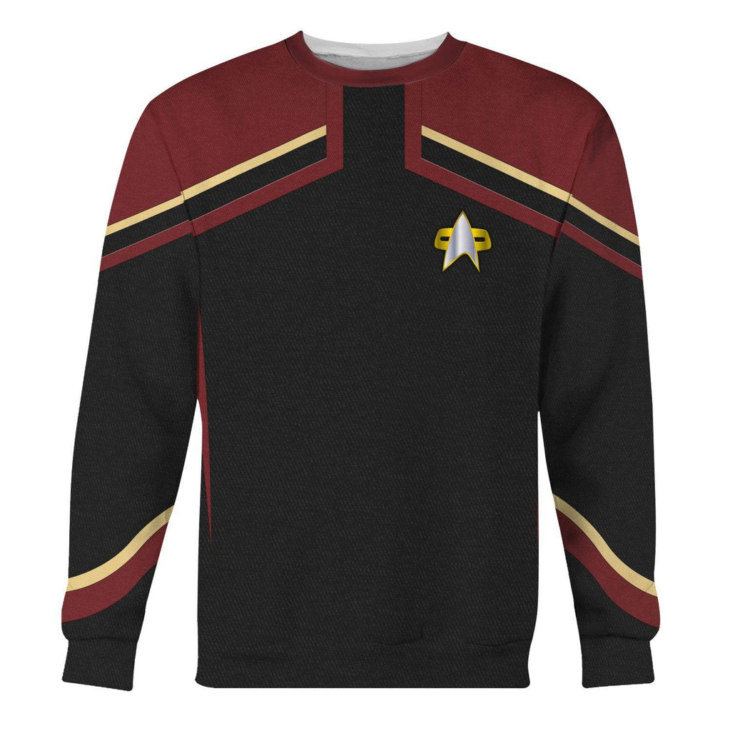 Starfleet Uniform T-shirt Hoodie Sweatpants Apparel Circa - OodieGang.com