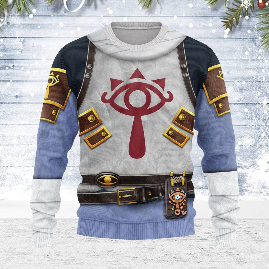 Stealth Set Link Armor Themed Costume Unisex Christmas Wool Sweater - OodieGang.com