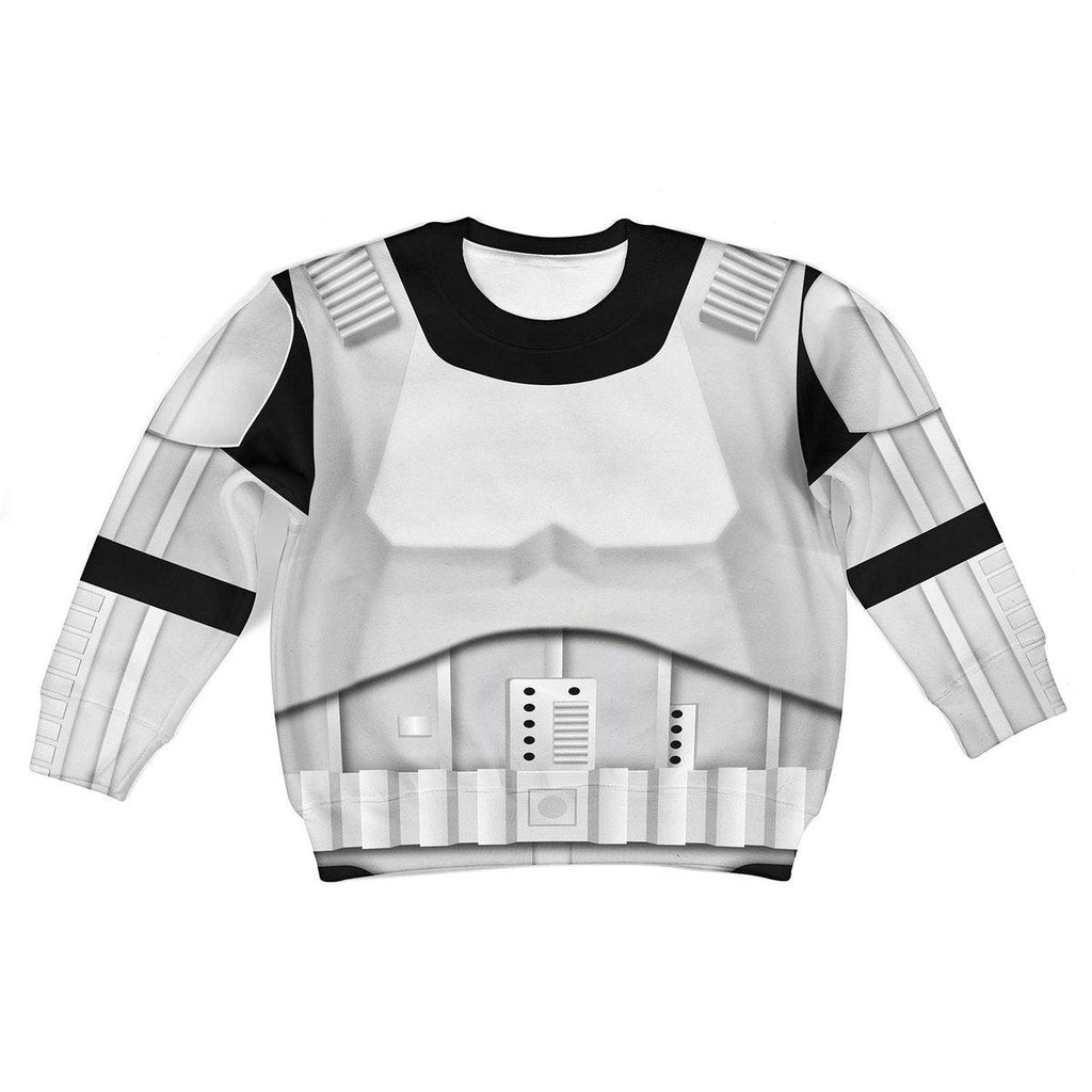 Stormtrooper 2 Hoodie Sweatshirt T-Shirt Kid Tops - OodieGang.com