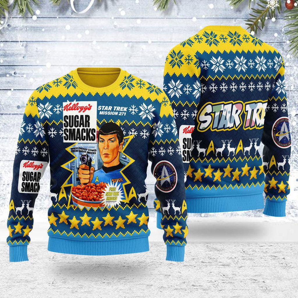 Sugar Smacks ST Mission271 Christmas Sweater - OodieGang.com