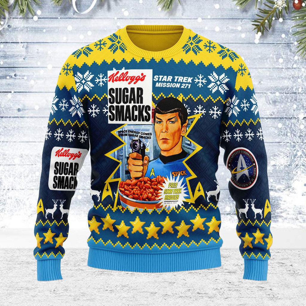 Sugar Smacks ST Mission271 Christmas Sweater - OodieGang.com