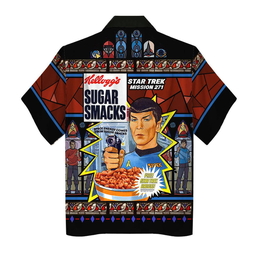 Sugar Smacks ST Mission271 Stained Glass Hawaiian Shirt T-Shirt - OodieGang.com