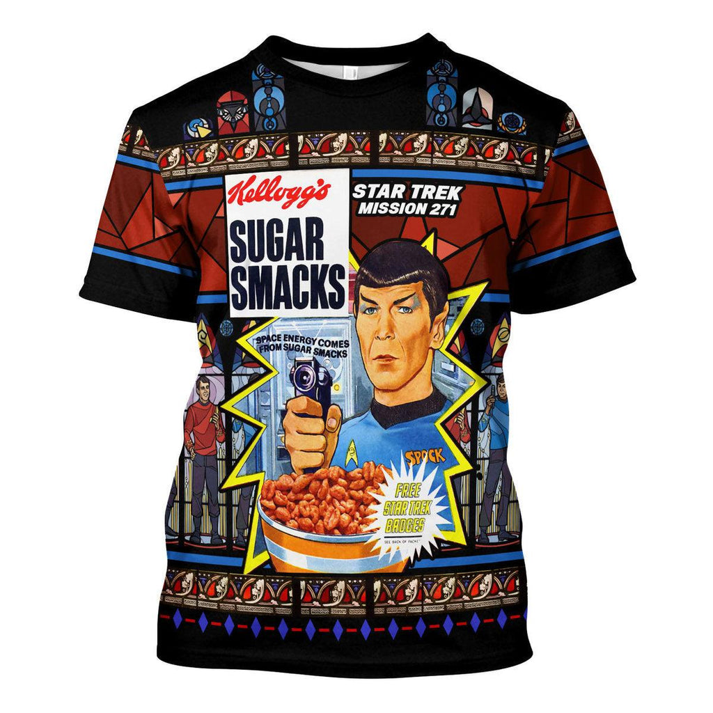 Sugar Smacks ST Mission271 Stained Glass Hawaiian Shirt T-Shirt - OodieGang.com