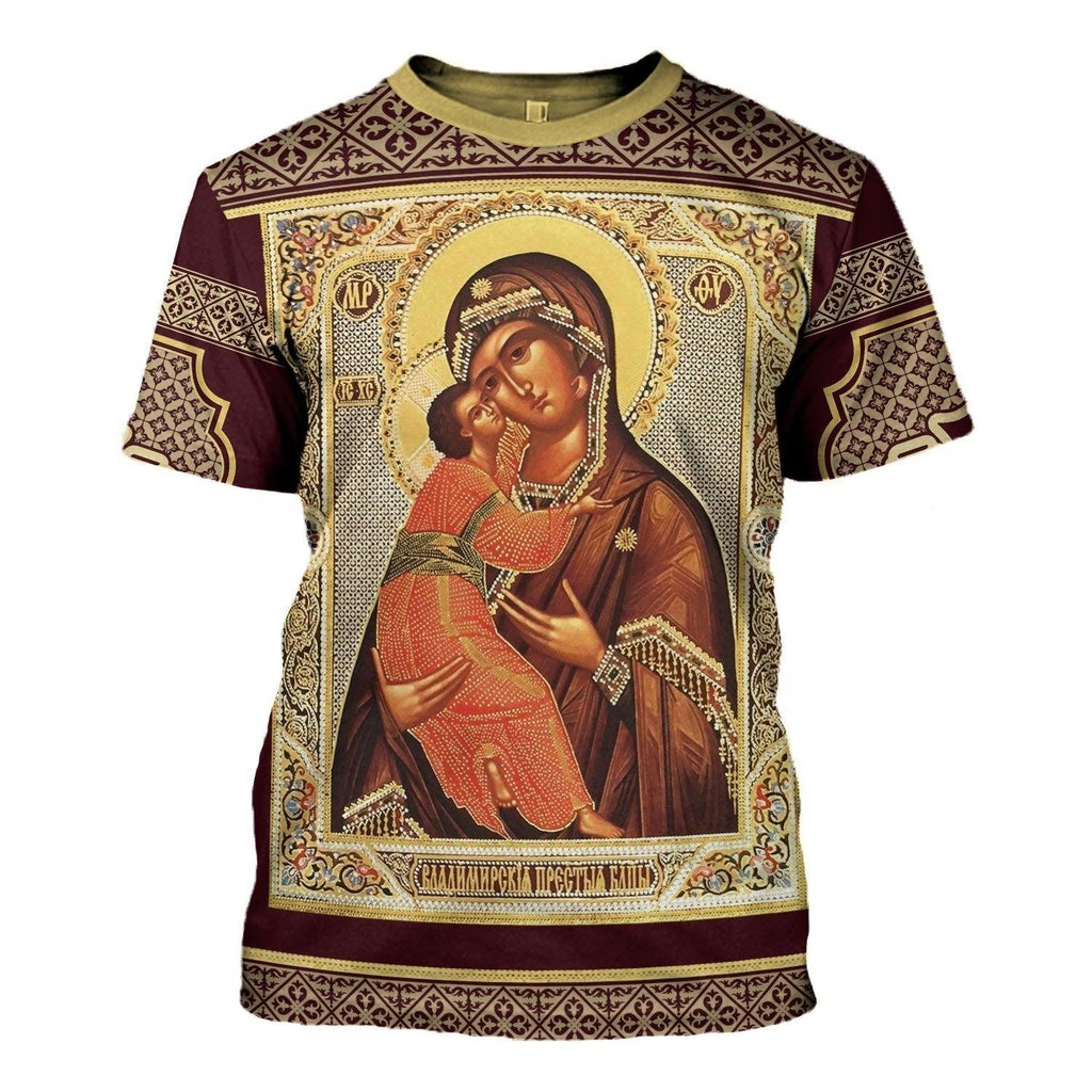 Sweatshirt Virgin Of Vladimir T-shirt - OodieGang