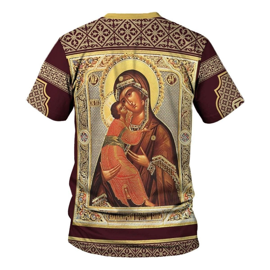 Sweatshirt Virgin Of Vladimir T-shirt - OodieGang