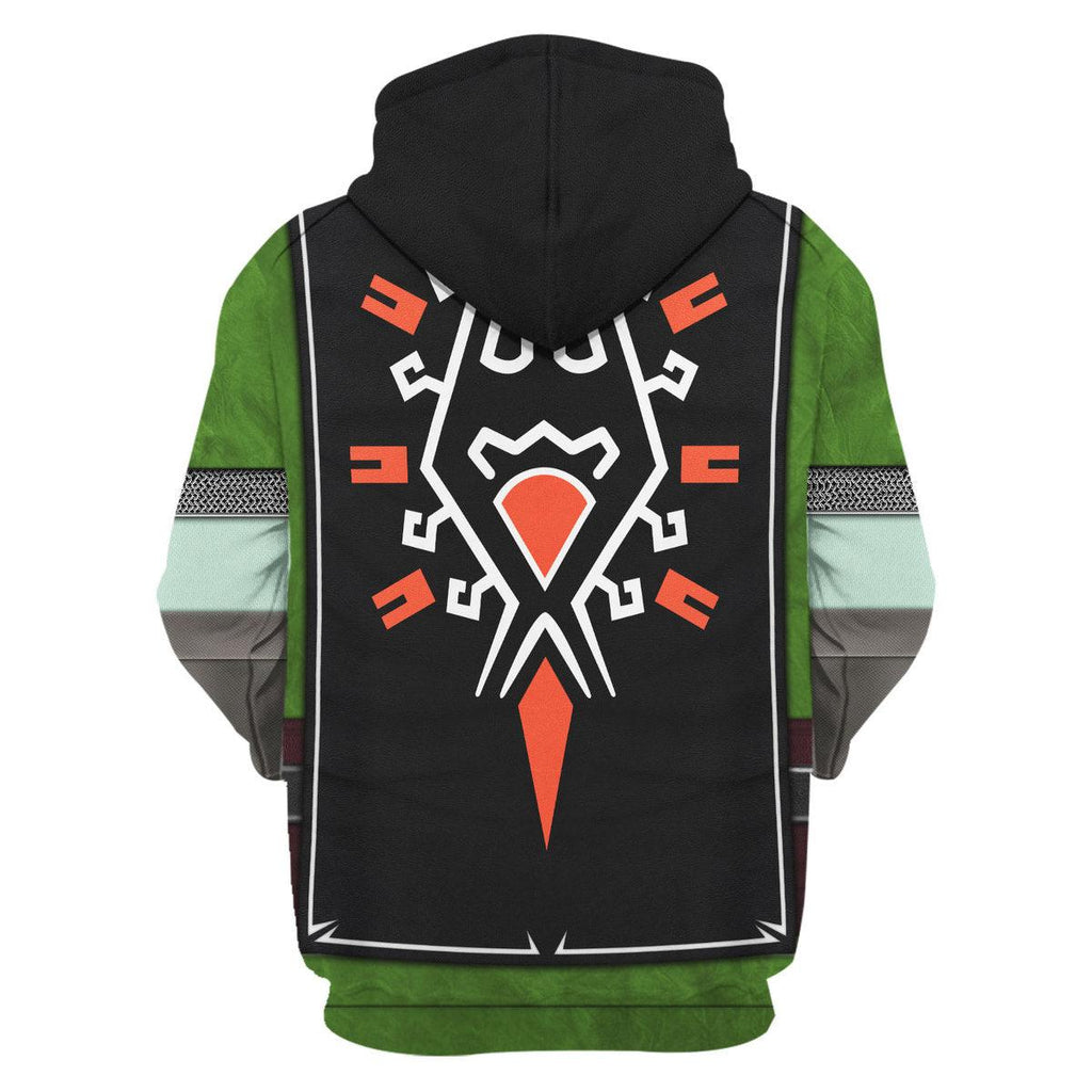 Tears Of The Kingdom Knights of Skyloft Green Unisex Hoodie Sweatshirt T-shirt Sweatpants Cosplay - OodieGang.com