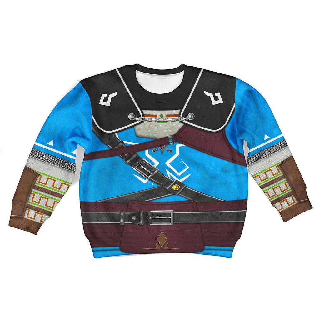 Tears Of The Kingdom Link Champion's Tunic Kid Wool Sweater - OodieGang.com