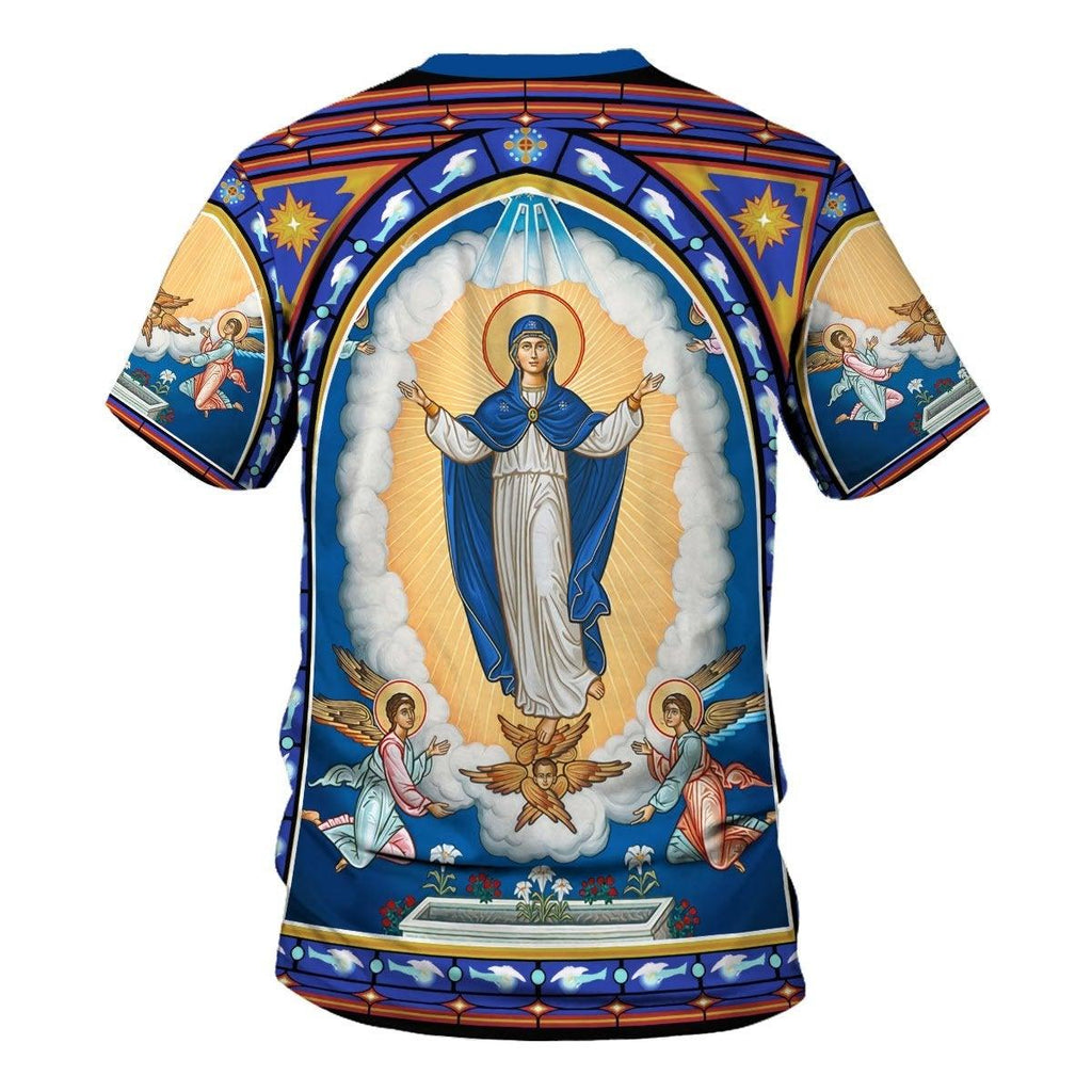 The Assumption of the Virgin Mary Icon T-shirt - OodieGang