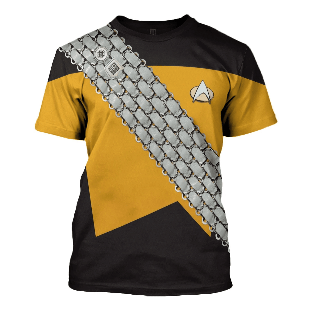 The Next Generation Worf Klingon T-shirt Hoodie Sweatpants Apparel - OodieGang.com