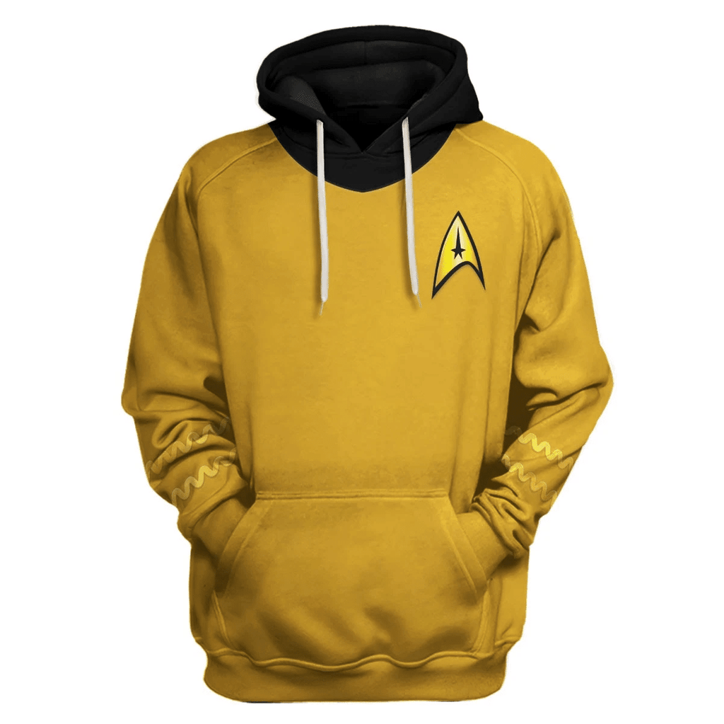 The Original Series Yellow T-shirt Hoodie Sweatpants Apparel - OodieGang.com