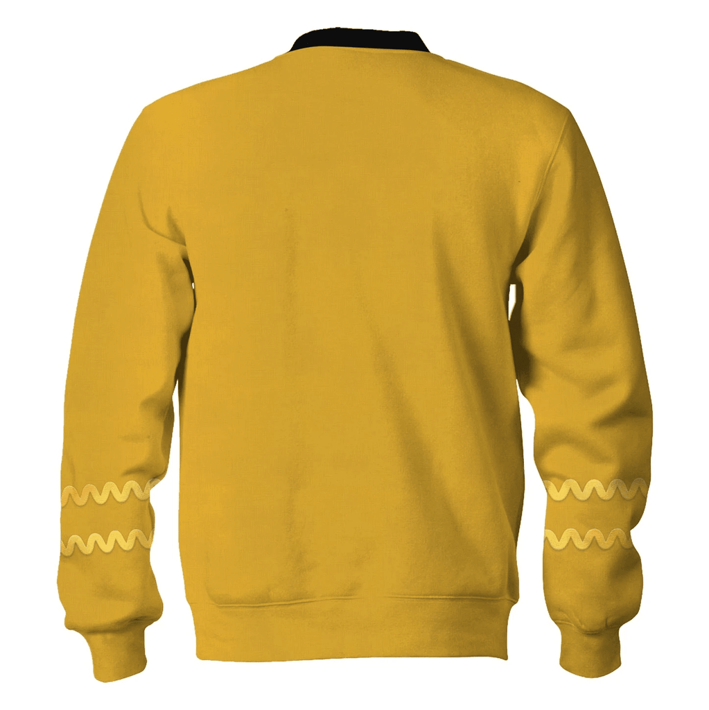 The Original Series Yellow T-shirt Hoodie Sweatpants Apparel - OodieGang.com