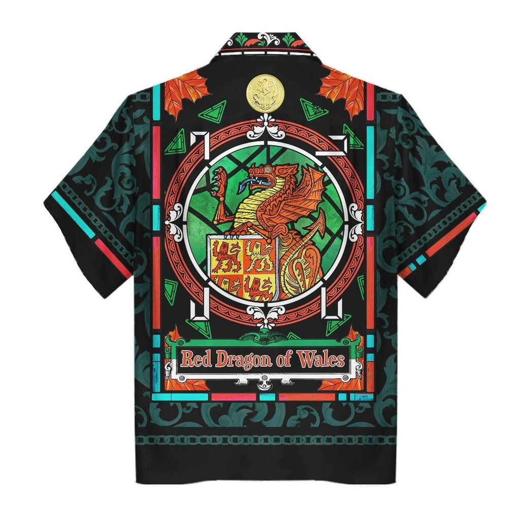 The Red Dragon Of Wales Hawaiian Shirt Hp352