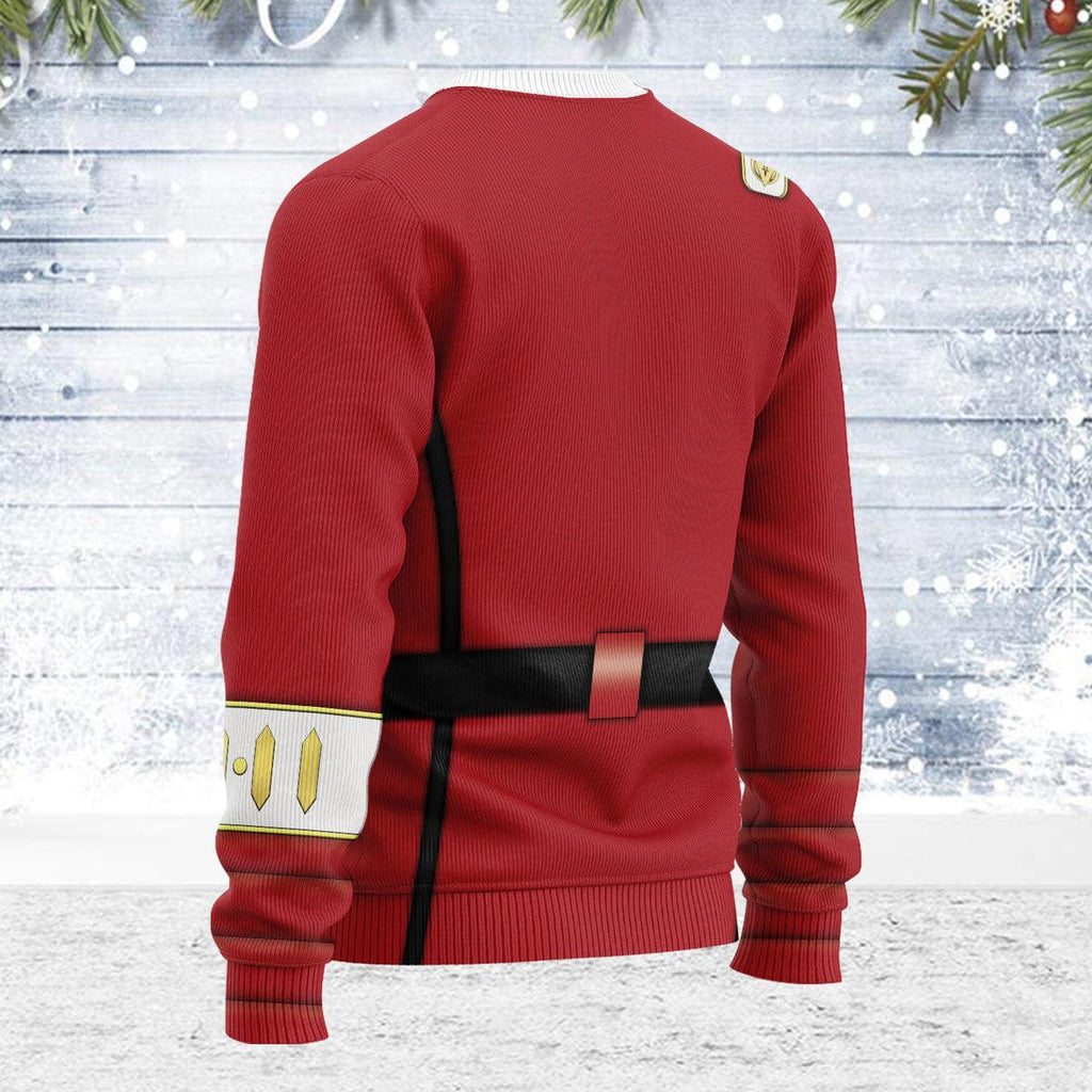 The Wrath of Khan Starfleet Officer Themed Costume Christmas Wool Sweater - OodieGang.com