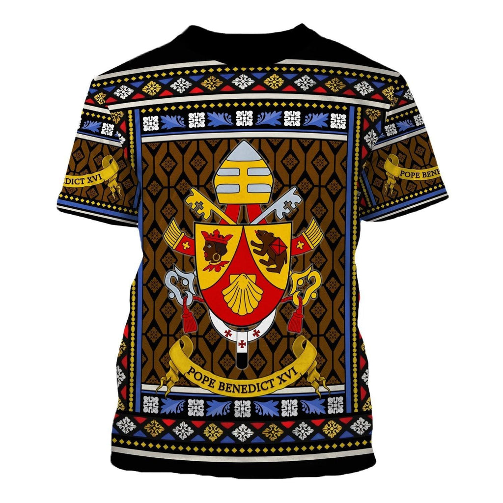 Tops Pope Benedict XVI Coat Of Arms - OodieGang.com