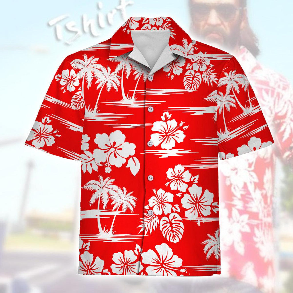 Trevor Philips Outfit Hawaiian Shirt - DucG