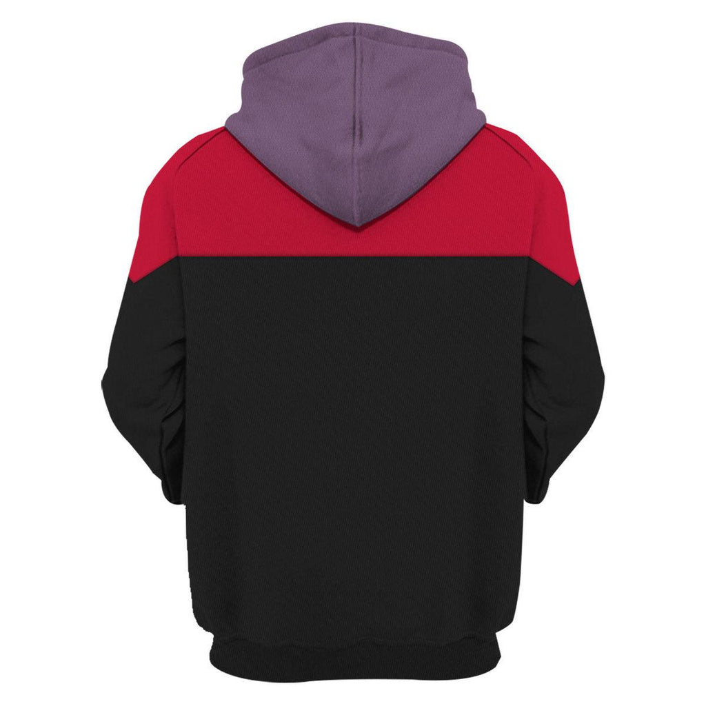 Voyager Red Costume Hoodie Sweatshirt T-Shirt Sweatpants Apparel - OodieGang.com