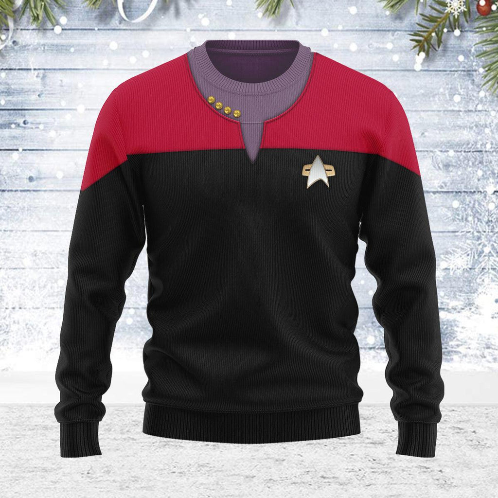 Voyager Themed Costume Christmas Wool Sweater - OodieGang.com