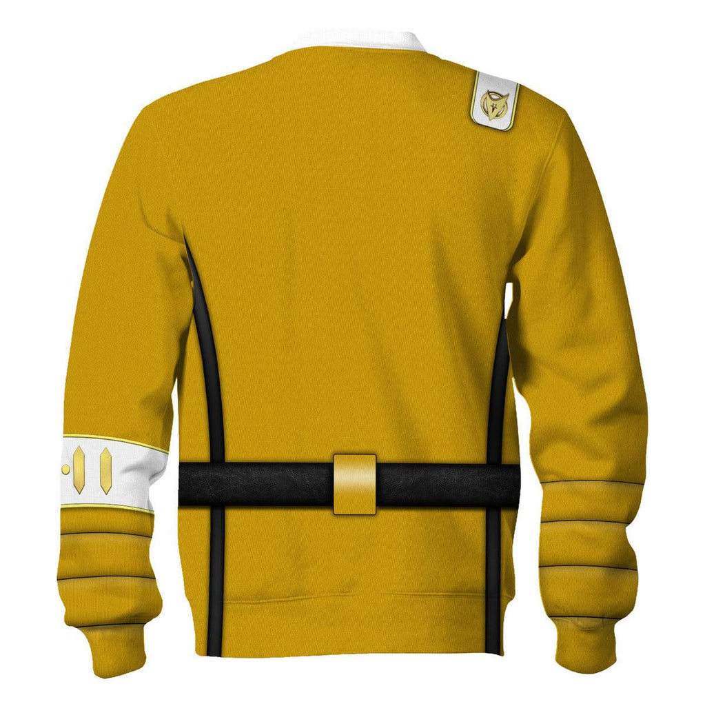 Wrath Of Khan Kirk Spock Starfleet Yellow T-shirt Hoodie Sweatpants Apparel - OodieGang.com