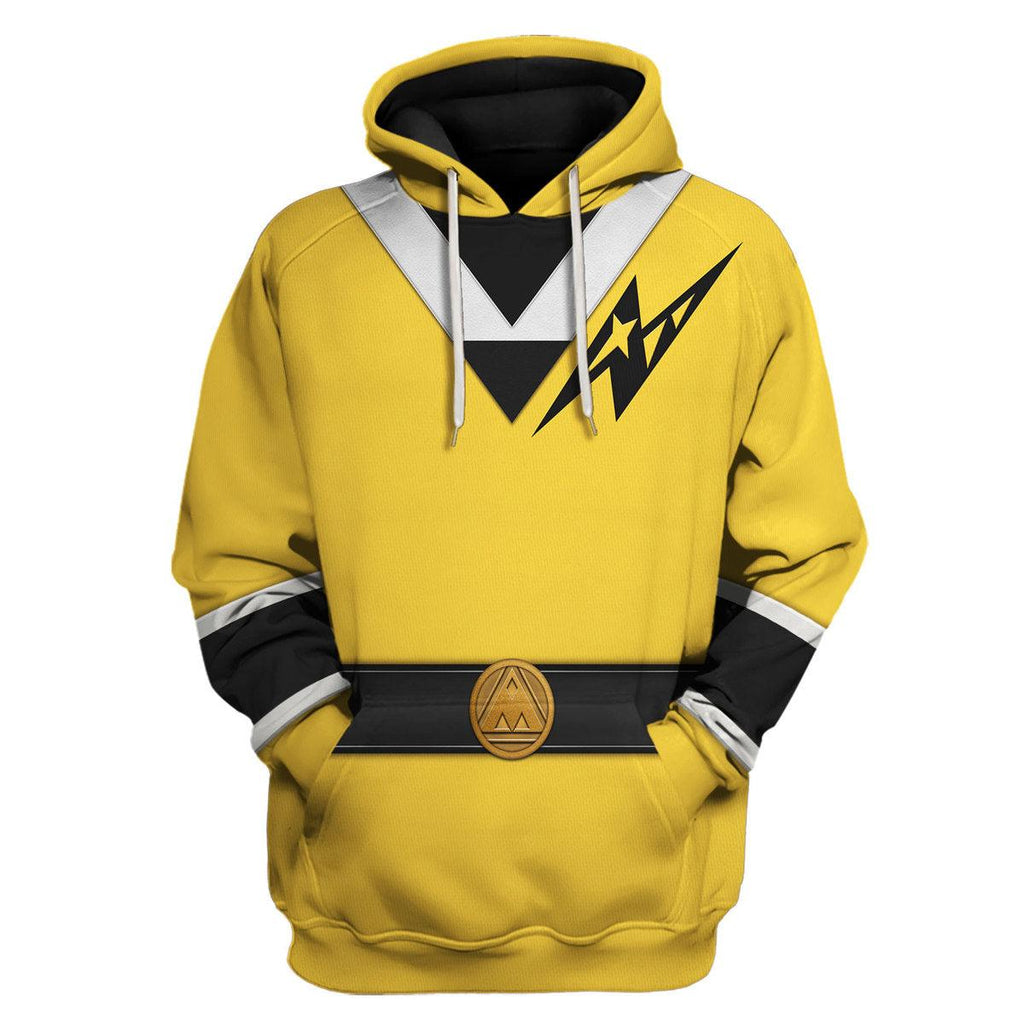 Yellow Tideus Ranger Hoodies Sweatshirt T-shirt Hawaiian Sweatpants - OodieGang.com