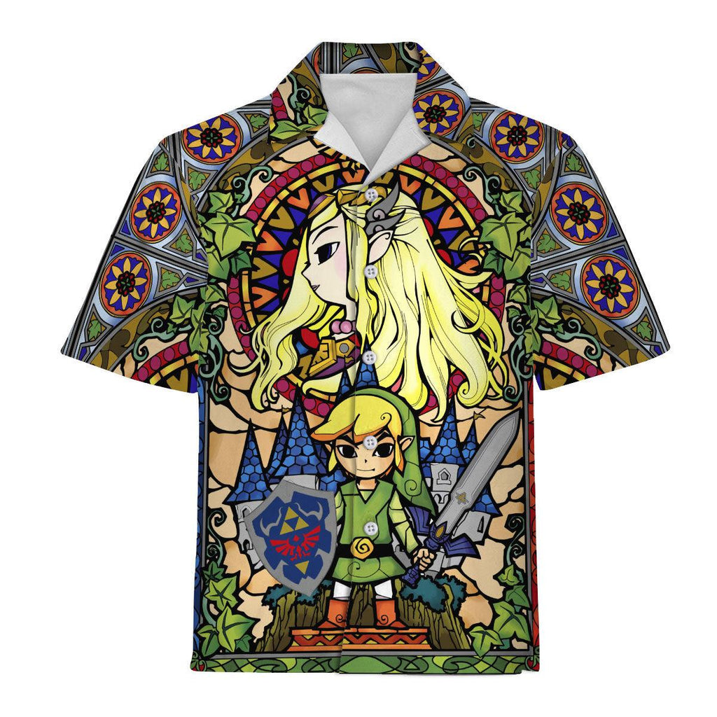 Zelda Windwaker Hawaiian Shirt - OodieGang.com