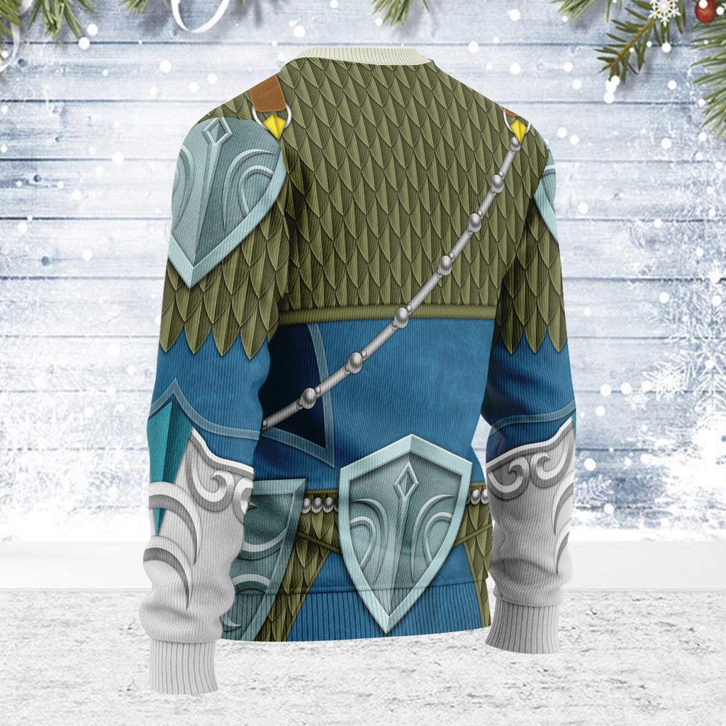 Zora Armor Themed Costume Unisex Christmas Wool Sweater - OodieGang.com